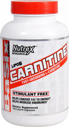NUTREX BASIX LIPO6 CARNITINE Stimulant Free 120 caps
