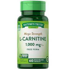 NATURE'S TRUTH L-CARNITINE 1000mg 60 caps