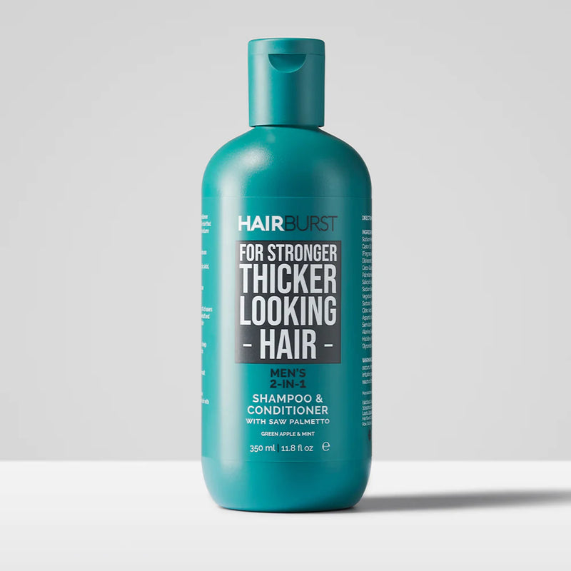 HAIRBURST SHAMPOO & CONDITIONER FOR MEN with SAW PALMETTO
