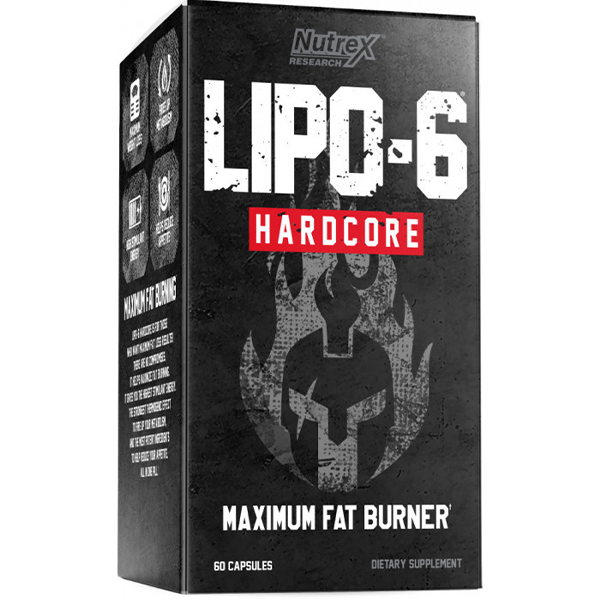 Nutrex Lipo 6 Hardcore Maximum Fat Burner